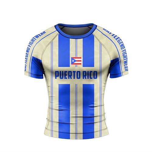 International Warrior Men's BJJ Rash Guard – Short Sleeve Compression Shirt for Jiu-Jitsu, Grappling & MMA2