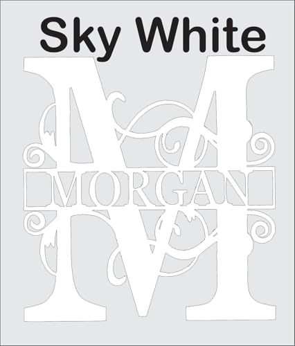 Customizable Metal Name Signs by AJD Designs - Elegant Split Letter Monogram Wall Art for Families, Unique Indoor & Outdoor Decor, Perfect Personalized Gifts for Weddings & Housewarmings - Image 2