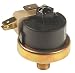 Whirlpool Pressostat - Conector de presión para cafetera espresso (0,5-1,2 bar, diámetro 38 mm, conector plano 6,3 mm, conector de presión vertical, 0,9 bar, 1/8' 16 A)