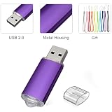 Fenglangrong 10 x pamięć USB 4G USB 2.0 pendrive pendrive (4 GB, fioletowy)
