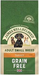 James Wellbeloved Grain Free Adult Small Breed Turkey and Veg 1.5 Kg