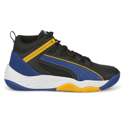 PUMA Mens Rebound Future Evo Core Lace Up Sneakers Shoes Casual - Black, Blue, Yellow - Size 11.5 M