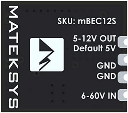 Matek Mateksys MICRO BEC 6-60V TO 5V/9V/12V-ADJ Step-down module for RC Multirotor FPV Racing Drone …