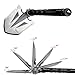 ANTARCTICA Military Folding Shovel Multitool Compact Backpacking Tactical Entrenching Tool for Hunting, Camping, Hiking, Fishing (Silver)