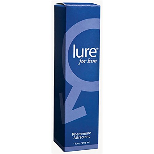 Lure for Him Pheromone Attractant Infused Personal Scent Cologne 1 fl. oz. (29 mL) Bottle - Bold, Extra Strength Human Pheromones Formula by Lure - Human Grade Pheromones