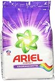 Ariel Compact Colorwaschmittel Pulver, 5er Pack (5 x 18 Waschladungen)