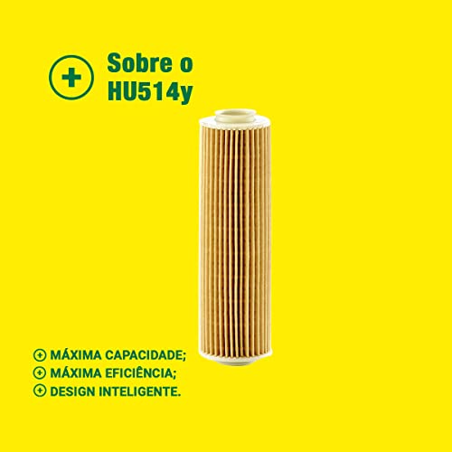 MANN-FILTER Original, Filtro do Óleo, HU514y, para Mercedez Benz