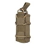 EXCELLENT ELITE SPANKER Open Top Single Pistol Mag Pouch Flashlight Holder Magazine for Glock19 M1911 Magazines(Coyote Brown)