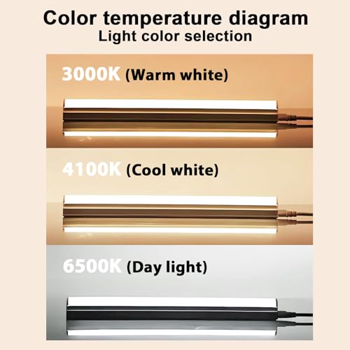F15T8/DL 18 Inches T8 15 Watt Fluorescent Tube Compatible for Sylvania GE Eiko F15/T8/D Daylight 6500K G13 Bi-Pin Base 6 Count - image 8
