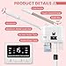 Professional Facial Steamer, 2 in 1 Facial Steamer with Hot&Cold Nozzle, Esthetician Face Steamer with Digital Display for Spa, Salon and Home Use