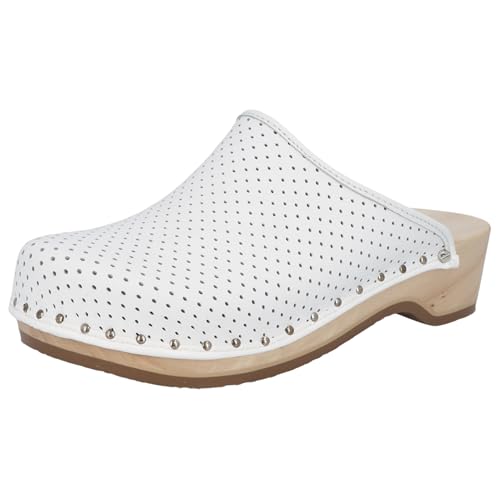 Mules mixte adulte Berkemann 00400-100 en cuir noir confortable