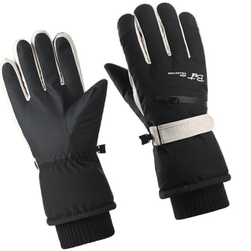 ZEXKENS Cold Weather Sports Gloves with Touching Screen Tip Water and Slip for Skiing and Snowboarding