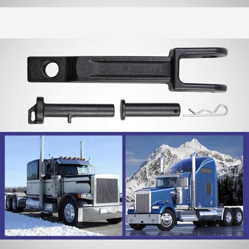 Kit de crochet de remorquage simple en acier allié Jeffergarden pour Peterbilt T170 T270