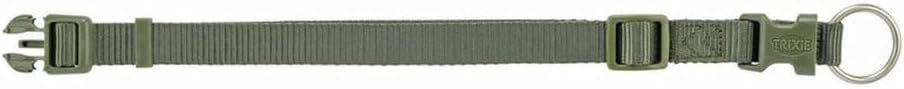 Trixie Trixie 4053032671010 Premium Dog Collar Olive Green S 25-40 cm