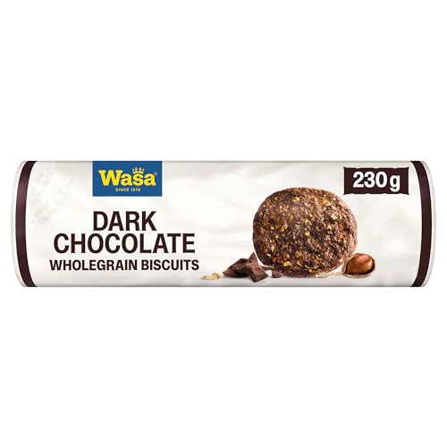 Wasa Kekse Dark Chocolate 230g | Biscuits die köstliche Keks-Alternative für Zwischendurch!