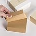 VANRA Note Cube 4 x 4 Inch (Not Sticky) Memo Cube Refill (No Holder) Tear-Off Pages (Not Loose) Blank Scratch Pads, 400-Sheets/Cube (Kraft Brown)