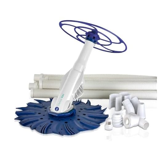 Gre 90397 – Limpiafondos Aspiración Automática Silence Vac Para Piscinas De Hasta 180 Cm Altura, Necesario Sistema Filtración Entre 0,5 Y 1,5 Cv