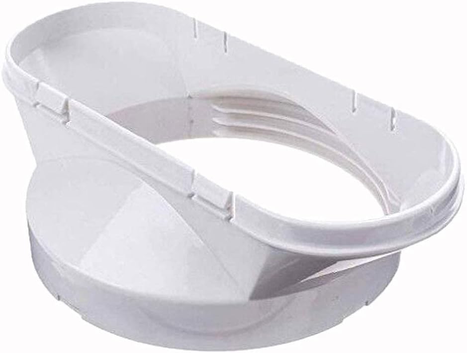 AkoMatial 13cm Portable Air Conditioner Window Plate Exhaust Hose Connector Duct Adapter Accessories for Mobile Air Conditioner