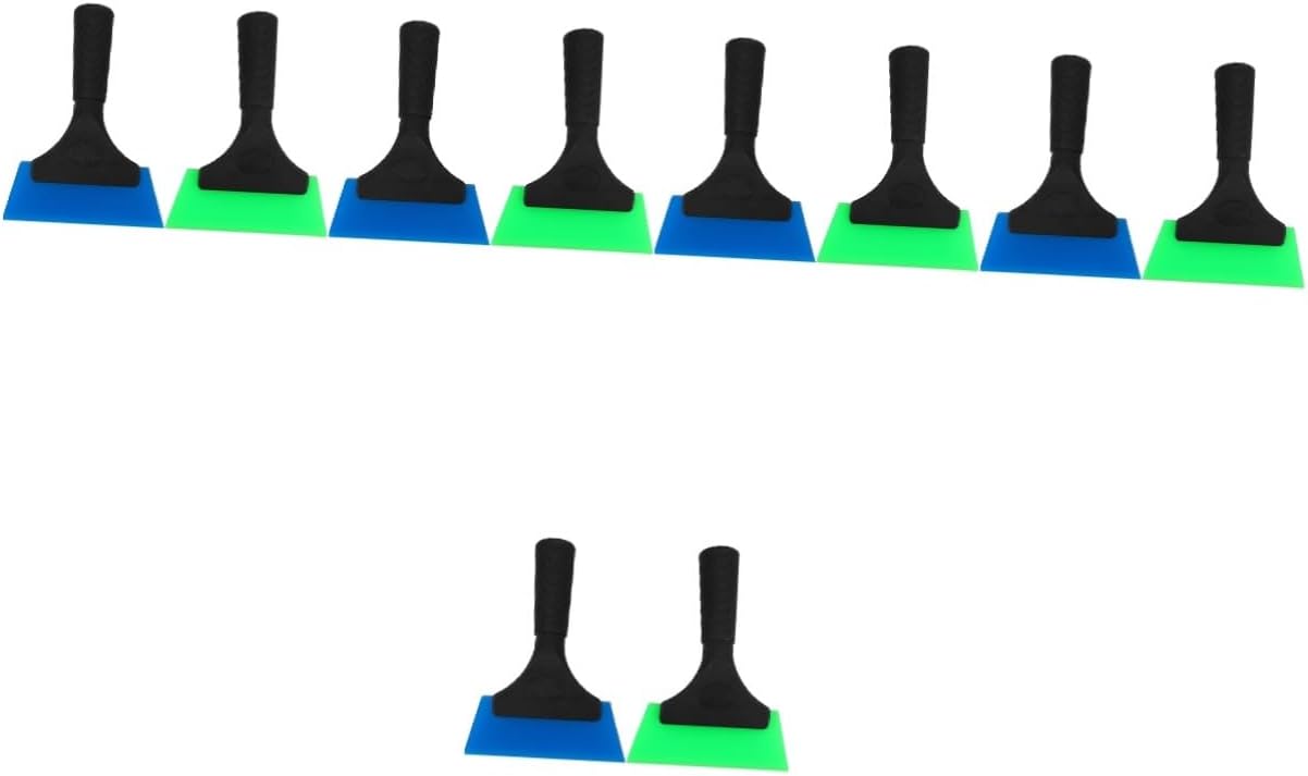 10pcs Auto Film Scraper Squeegee Tool for Car Window Tinting Gentle Ergonomic Handle for Easy Use for Window Film Application and Maintenance