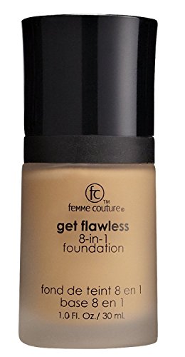 Femme Couture Get Flawless Tan Deep 8 in 1 Foundation Tan Deep