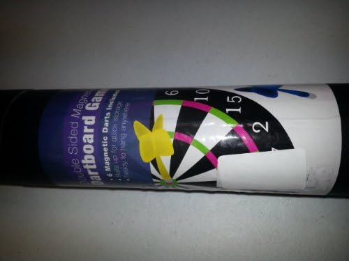 Magnetic 12" Roll up Foldable Double Sided Dart Board Game Toy