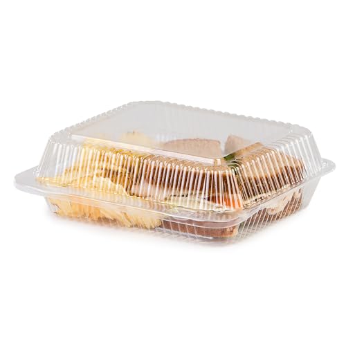 Detroit Forming OPS Plastic Food Container Clear, 7