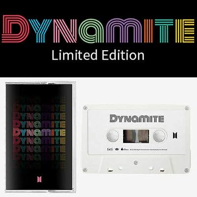BTS [DYNAMITE] Cassette Limited Edition / Cassette Tape+GIFT K-POP SEALED TRACKING CODE