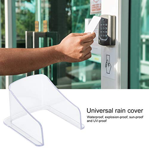 Doorbell Rain Cover, Plastic Rain Cover, Waterproof, ExplosionProof, Sunproof, UVProof, for Access Control Keyboards, Attendance Machines, Doorbells by Yoidesu - Image 9