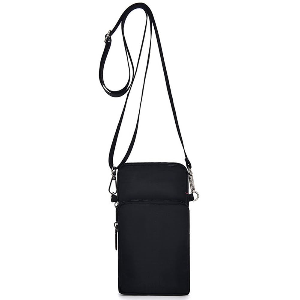 DuoLmiCrossbody Bags for Women, Waterproof Phone Pouch Wrist Bag Zipper Phone Bag Small Handbag Crossbody Shoulder Bag for iPhone 15 Pro Max/15/14/13/12/11 Samsung Galaxy S23 S22 or Phone Less 6.8 Inch…