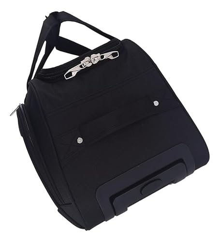 Sacola de Viagem Londres Poliéster 2 Rodas Santino M - SLS1M (Preto)
