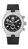 L.BRUAT - Chronograph SCAPHANDRE schwarz GD - Ø 45 mm