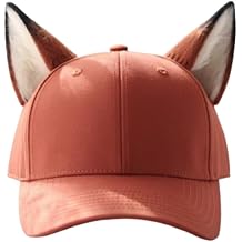 Fox Ears Baseball Cap Cute Animal Sun Hats Men Women