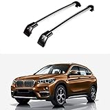 Autowell Roof Rack Cross Bar Fit for BMW X1 2010-2017 Crossbar Top Rail Luggage Carrier Lockable 90 Days Warranty