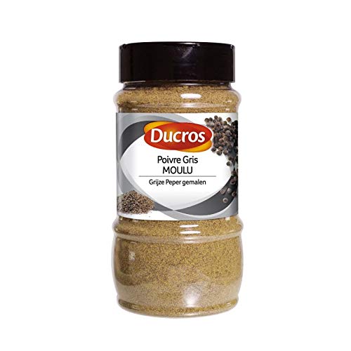 Poivre gris moulu Ducros grand format repas de famille