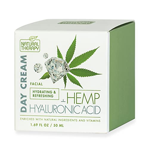 Natural Therapy Hemp And Hyaluronic Acid Face Cream Day Cream #TOP6