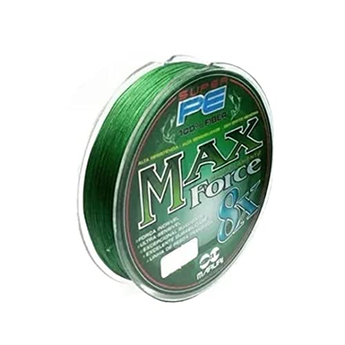 Linha de Pesca Multifilamento Maruri Max Force 8X Verde Carretel - 100m cor:verde;espessura:0.40mm