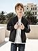 WULFUL Boy's Bomber Jackets Kids Spring Fall Zip Up Varsity Windbreak Jackets