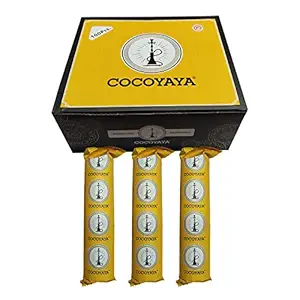 Cocoyaya Polo Hookah Charcoal Sheesha Magic Coal 3 Rolls (30 Disks)
