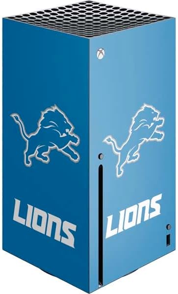 Skinit Decal Gaming Skin Compatible with Xbox Series X Console - Officially Licensed NFL Detroit Lions Design