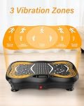 Signstek Vibration Plate Exercise Machine, Vibration Plate 119 Adjustable Speed, Vibration Platform with LED Screen for Weight Loss, 330 Lbs Capacity