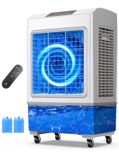 AIRTHRYL Large Swamp Cooler Air Conditioner, 2200CFM Evaporative Air...