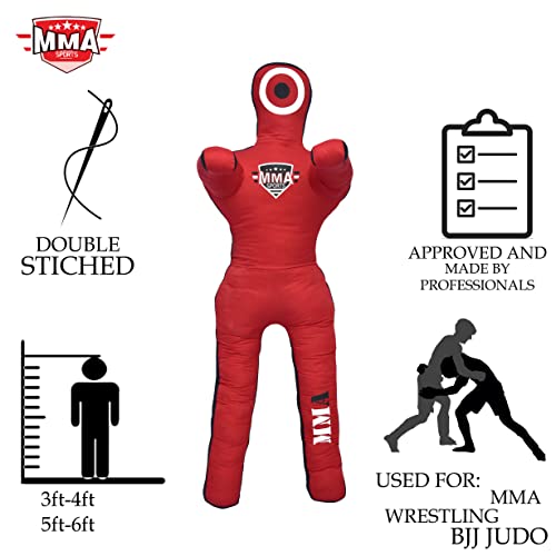 MMA SPORTS Brazilian JIU Jitsu Grappling Submission Throwing Dummy