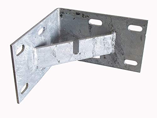 Dock Edge Floating Heavy Duty Galvanized Dock Inside Corner with Brace and Slot Hole by Dock Edge - Used condition - CA$13.89