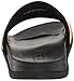 Fila Women's Drifter Lux Patchwork Slide Sandal, Black/Multi/Multi, 8