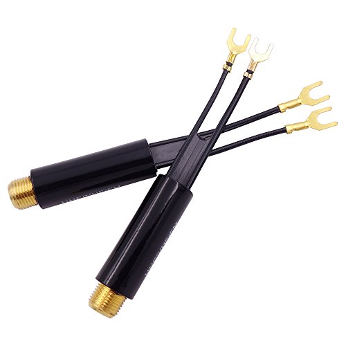 Transformador adaptador coaxial Fancasee 2 unidades miniatura 6