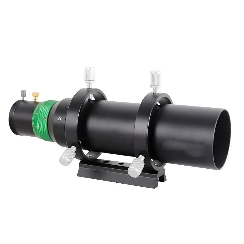 Guía de 50mm con enfoque helicoidal doble para evitar fallos de guiado en telescopios 5