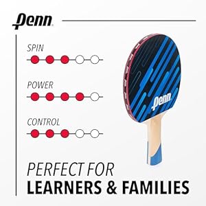 Penn 3.0 Competition Ping Pong Paddles - Choose Single Table Tennis Paddle, or Deluxe 2 or 4 Player Kit with Balls and Storage Case Penn 30 Competition Ping Pong Paddles Choose Single Table Tennis Paddle or Deluxe 2 or 4 Player Kit with Balls and Storage Case
