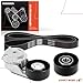 A-Premium Engine Serpentine Belt Drive Kit Compatible with Chevrolet Colorado 2004-2012 & GMC Canyon 2004-2012 & Hummer H3 2006-2010, H3T 2009-2010 & Isuzu i-280 i-350 2006, i-290 i-370 2007-2008