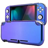 Camaleón brillante color vibrante. Cuando mira la carcasa desde diferentes ángulos, se verá como un camaleón que cambia de color de azul a violeta.