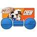Nerf Dog Barbell Chew Dog Toy, Large, Blue
